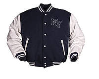 Куртка бомбер Mil-Tec NY Baseball Navy White 10370003 М EM, код: 8447229