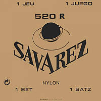 Струны для классической гитары Savarez 520R Red Traditional Classical Guitar Strings High Ten ST, код: 6555730