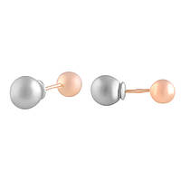 Срібні сережки SilverBreeze без каменів (2094548) OS, код: 6597988