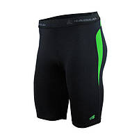 Спортивные мужские шорты-тайтсы Radical Rapid XL Черный SX, код: 152720