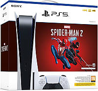 Игровая приставка Sony PlayStation 5 825GB Marvel s Spider-Man 2 Bundle (1000039695) плейстейшен пс5 Б4933-9