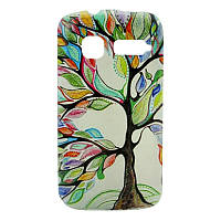 Чехол с рисунком Printed Plastic для Alcatel One Touch POP C1 4015 4015D Дерево (hub_CYII19 MY, код: 1557370