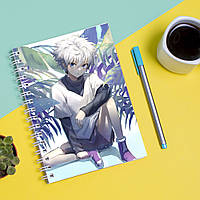 Скетчбук Sketchbook блокнот для рисования с принтом Киллуа Золдык-Killua Zoldyck А3 Кавун 48 EJ, код: 8301687