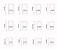 Накладні нігті 24 шт. + 24 клейових стиків для нігтів і пилка, форма типс - квадрат, фото 4