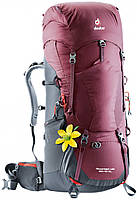 Рюкзак Deuter Aircontact Lite 60+10 SL Graphite-Maron (1052-4340218 5423) ES, код: 6454309