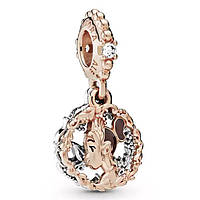 Серебряный шарм Pandora Rose Принцеcса лягушка Disney 400912265298 GR, код: 7361059