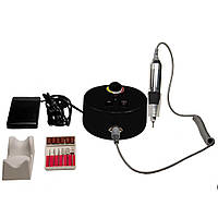 Аппарат фрезер SalonHome T-ZS-605-black для маникюра и педикюра круглый 35000 оборотов Черный TT, код: 6649043