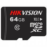 Карта памяти Hikvision MicroSD SD HS-TF-L2 64G EJ, код: 8195105