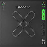 Струны для бас-гитары D'Addario XTB45105 XT Bass Light Top Medium Bottom 45 105 EM, код: 6556370