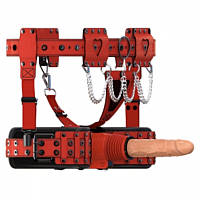 Роботизований страпон із кріпленням на пояс Bdsm4u Lazy Lover Strap-On Sex Machine KB, код: 8019685