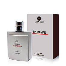 Парфумована вода для чоловіків "SPORT MAN" Mira Max, 100 мл (аромат схожий на Dior Homme Sport)