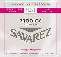Струны для классической гитары Savarez 540AS Prodige Classical Guitar Strings 58 64 cm NL, код: 6556864