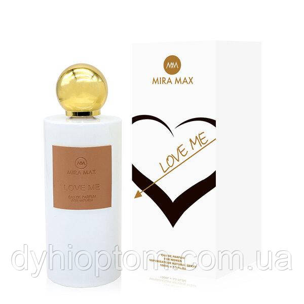 Парфумована вода для жінок "LOVE ME" Mira Max, 100 мл (аромат схожий на Givenchy Ange Ou Demon Le Secret), фото 1