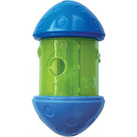 Игрушка-кормушка KONG Spin It вертушка для собак малых пород S 8x3.8x4 см Синий с зеленым (03 UM, код: 7681374