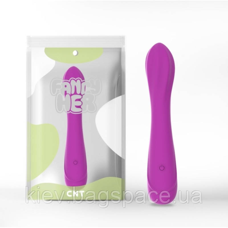 Вібратор для жінок G-Gasm Curve Vibrator 1 Purple Cnt KB, код: 8175630