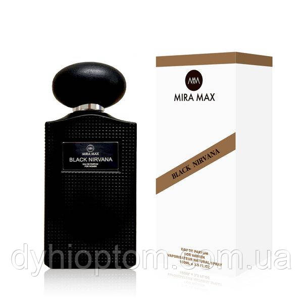 Парфумована вода для жінок "BLACK NIRVANA" Mira Max, 100 мл (аромат схожий на Carolina Herrera Good Girl)