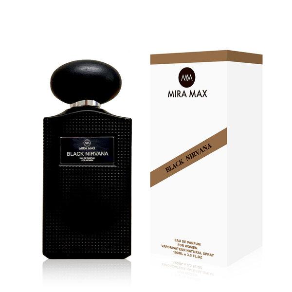 Парфумована вода для жінок "BLACK NIRVANA" Mira Max, 100 мл (аромат схожий на Carolina Herrera Good Girl), фото 1