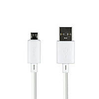 Кабель для зарядки передачи данных Hoco X88 Gratified USB на Micro-USB 2.4A 1 m White GB, код: 7845651