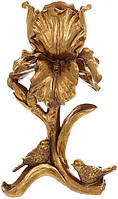 Декоративный подсвечник Iris with Birds 13х16х26см Gold DP219499 BonaDi PI, код: 8390245