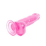 Фалоїмітатор на присоску Crystal Jellies Realistic Dildo Pink Mr. Rude 7.9 Vscnovelty KB, код: 8380460, фото 6