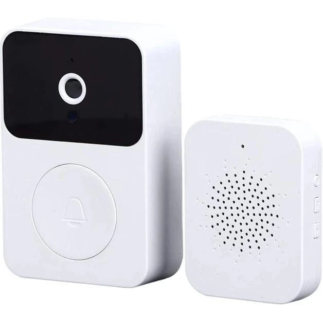 Беспроводной дверной WIFI звонок с камерой и датчиком движения Doorbell X9 Мини-домофон для дома, фото 1