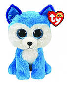 М'яка іграшка TY beanie boo's блакитного хаскі prince (36474) (008421364749) GB, код: 8250983