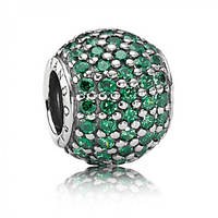 Срібний шарм Pandora Pave 791051CZN CS, код: 7359477