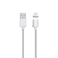 Кабель Clip-On Cable Magnetic USB - Lightning Стальной FT, код: 7676206