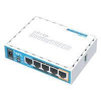 Беспроводной маршрутизатор Mikrotik hAP AC Lite RB952UI-5AC2ND (AC, 650MHz 64Mb, 5xFE, 2 dBi) OM, код: 1904571