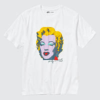 Футболка UNIQLO с рисунком Энди Уорхола Marilyn Monroe оригинал