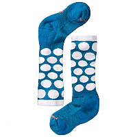 Шкарпетки Smart Wool Girls' Wintersport All Over Dots Glacial Blue (1033-SW 01324.781-L) CP, код: 6456093