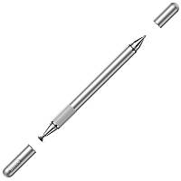 Стилус с шариковой ручкой BASEUS ACPCL-0S Silver DS, код: 7992814