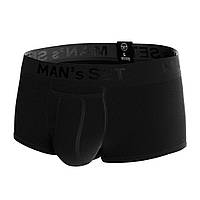 Мужские анатомические спортивные боксеры из хлопка Black Series Sport черный MAN's SET 2XL BF, код: 7616124