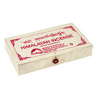 Пахощі Тибетські Himalayan Incense + Дерев'яна підставка 16x7.8x3.2 см (25664) EM, код: 7599309