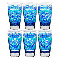 Набор стаканов Ferixo Blue Cerve AL29545 EM, код: 6673604