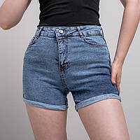Шорты женские джинсовые 200493 р.26 Fashion Синий VA, код: 8346805