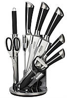 Набор кухонных ножей на подставке BENSON BN-401 8 предм GT, код: 7916858