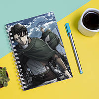 Скетчбук Sketchbook блокнот для рисования с принтом Attack on Titan - Вторжение титанов 10 А3 OB, код: 8301386