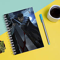 Скетчбук Sketchbook блокнот для рисования с принтом Сериал Берсерк Kenpuu Denki Berserk А3 Ка OB, код: 8301706