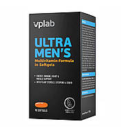 Мультивитамины VPLab Ultra Men's Multivitamin 90 softgels (1086-2022-10-0274) OM, код: 8380631