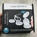 Дзеркало з LED підсвічуванням кругле Large LED Mirror (W0-29), фото 7
