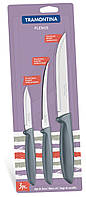 Набір ножів TRAMONTINA PLENUS 3 предмети (6366866) PR, код: 1863249