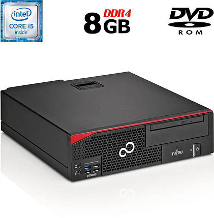 Комп'ютер Fujitsu Esprimo D757 SFF/ Core i5-6500/ 8 GB RAM/ no HDD/ HD 530/ 280W, фото 1