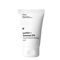 Крем для жирной кожи лица Sane Lecithin + Seaweed 3% Grease-Free Oily Skin Moisturizer (40 ml)