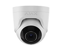 Дротова охоронна IP-камера Ajax TurretCam (8 Mp/2.8 mm) White