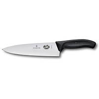 Кухонный нож Victorinox SwissClassic разделочный 20см Черный (6.8063.20) ES, код: 376693