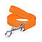 Повідець Dog Extreme нейлоновий (ширина 20 мм, довжина 150 см) оранжевий, фото 2