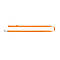 Повідець Dog Extreme нейлоновий (ширина 20 мм, довжина 150 см) оранжевий, фото 3