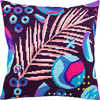 Набір для вишивання декоративної подушки Чарівниця Пір я 40×40 см V-279 SK, код: 7243230