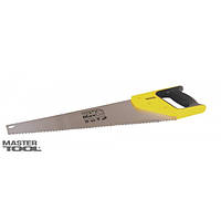 Ножовка столярная MASTERTOOL 400 мм 9TPI MAX CUT каленый зуб 3-D заточка полированная 14-2840 TE, код: 7232673